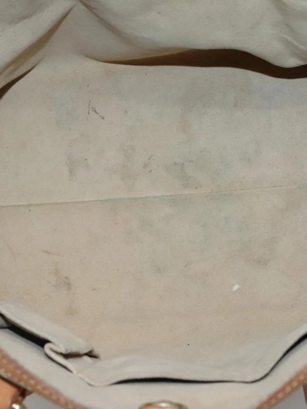 LOUIS VUITTON Damier Azur Hampstead MM Tote Bag N51206 LV Auth ep8433 - Picture 11 of 16